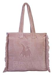 Υφασμάτινη Τσάντα Θαλάσσης Ροζ Greenwich Polo Club