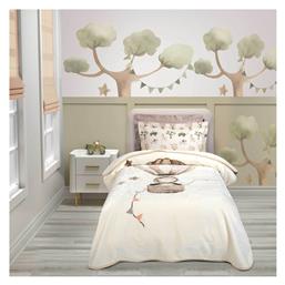 Κουβέρτα Βελουτέ Taupe 220x160εκ. Greenwich Polo Club