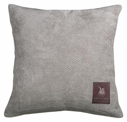 Μαξιλάρι Καναπέ 2733 Γκρι 42x42εκ. Greenwich Polo Club