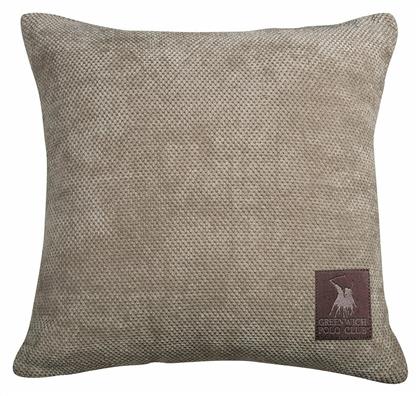 Μαξιλάρι Καναπέ 2759 Σπαγγί 42x42εκ. Greenwich Polo Club