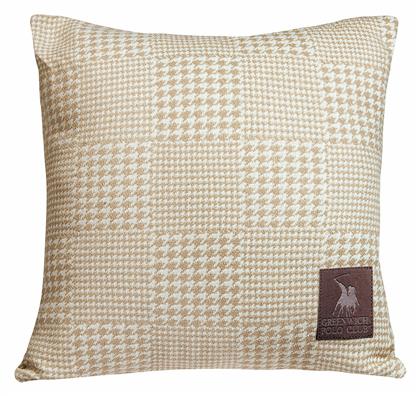 Μαξιλάρι Καναπέ 2785 Εκρού / Μπεζ 42x42εκ. Greenwich Polo Club