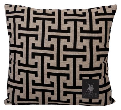 Μαξιλάρι Καναπέ 3902 Μπεζ 40x40εκ. Greenwich Polo Club