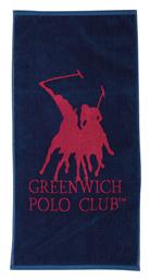 Πετσέτα Γυμναστηρίου Βαμβακερή Μπλε 45x90cm Greenwich Polo Club