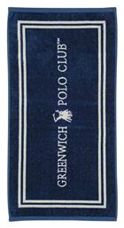 Πετσέτα Γυμναστηρίου Βαμβακερή Μπλε 45x90cm Greenwich Polo Club