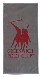 Πετσέτα Γυμναστηρίου Βαμβακερή Γκρι 45x90cm Greenwich Polo Club