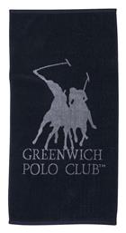Πετσέτα Γυμναστηρίου Βαμβακερή Μαύρη 45x90cm Greenwich Polo Club