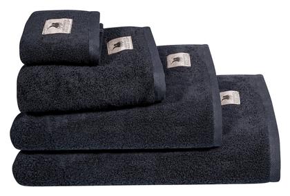 Πετσέτα Σώματος 80x160εκ. Μαύρη Βάρους 460gr/m² Greenwich Polo Club
