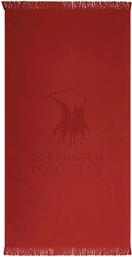 Greenwich Polo Club Πετσέτα Θαλάσσης Κόκκινη 170x80εκ. από το Katoikein