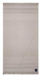 Πετσέτα Θαλάσσης Βαμβακερή Μπεζ Greenwich Polo Club