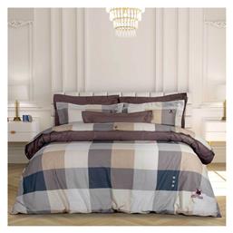 Σετ Σεντόνια Υπέρδιπλα 235x260εκ. 2164 Γκρι Greenwich Polo Club