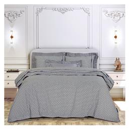Σετ Υπέρδιπλο 4τμχ 240x260εκ. 2216 Γκρι-Μαύρο Greenwich Polo Club