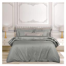 Σετ Σεντόνια Υπέρδιπλα 240x270εκ. 2191 Γκρι - 4τμχ Greenwich Polo Club