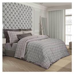 Σετ Σεντόνια King Size 260x280εκ. 2170 Καφε - Μαυρο - Σπαγγι Greenwich Polo Club
