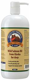 Wild Salmon Oil from Alaska Λάδι Σολομού Σκύλου 1000ml για Ενίσχυση Οργανισμού Grizzly