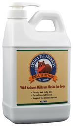 Wild Salmon Oil from Alaska Λάδι Σολομού Σκύλου 2000ml για Ενίσχυση Οργανισμού Grizzly