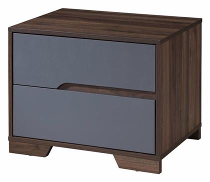 Grooves Ξύλινο Καφέ 60x45x47cm 09-2045 - Liberta