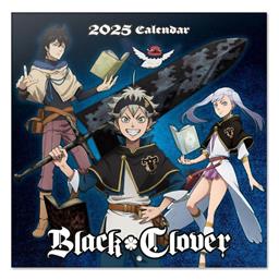 Black Clover Ημερήσιο Επιτοίχιο Ημερολόγιο 2025 30x30εκ. Grupo Erik