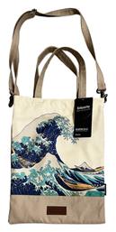 Hokusai by Kokonote Βαμβακερή Τσάντα για Ψώνια Grupo Erik