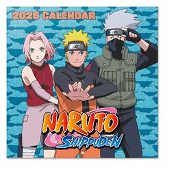 Naruto Ημερήσιο Επιτοίχιο Ημερολόγιο 2025 30x30εκ. Grupo Erik
