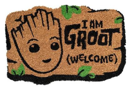 Πατάκι Εισόδου από Κοκοφοίνικα Marvel Groot Μπεζ 40x60εκ. Grupo Erik