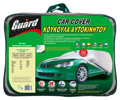 Hatchback Κουκούλα Αυτοκινήτου με Τσάντα Μεταφοράς 438x157x132cm Αδιάβροχη XLarge για Hatchback Guard