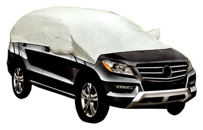 Ημικουκούλα Αυτοκινήτου Mazda 2 390x156x60cm Αδιάβροχη XLarge για SUV/JEEP που Στερεώνεται με Ιμάντες Guard