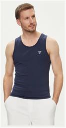 Ανδρική Φανέλα Αμάνικη σε Μπλε Χρώμα Guess