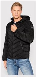 Ανδρικό Χειμωνιάτικο Μπουφάν Puffer Μαύρο Guess