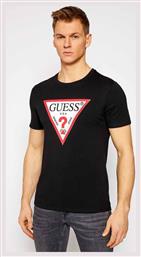 Ανδρικό T-shirt Κοντομάνικο Μαύρο Guess