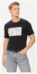 Ανδρικό T-shirt Κοντομάνικο Μαύρο Guess