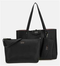 Brenton Σετ Γυναικεία Τσάντα Shopper Ώμου Ροζ Guess