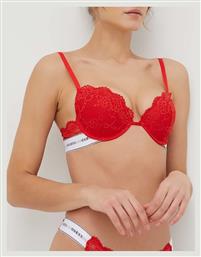 Fire Red Σουτιέν Push Up με Μπανέλες Guess