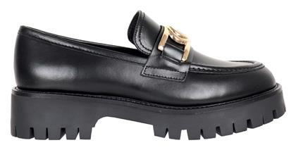 FL7ILRLEA14 Δερμάτινα Γυναικεία Loafers Guess