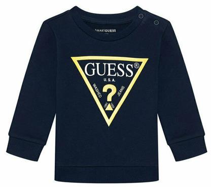 Guess Fleece Παιδικό Φούτερ Navy Μπλε από το Notos