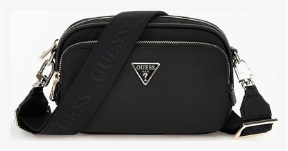 Gemma Camera Γυναικεία Τσάντα Χιαστί Μαύρη Guess