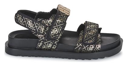 Δερμάτινα Γυναικεία Σανδάλια σε Χρώμα Guess