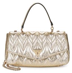 Γυναικεία Τσάντα Ώμου Χρυσή Guess