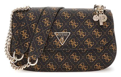 Γυναικεία Τσάντα Ώμου Καφέ Guess