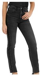 Γυναικείο Jean Παντελόνι σε Ίσια Γραμμή Μαύρο Guess