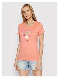 Γυναικείο T-shirt Coral Guess