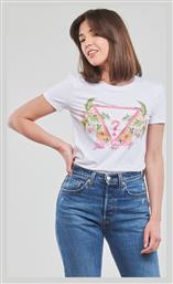 Γυναικείο T-shirt Floral Λευκό Guess