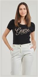 Γυναικείο T-shirt Μαύρο Guess