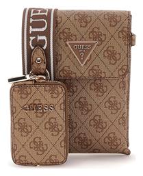 Γυναικείο Τσαντάκι Κινητού Καφέ Guess