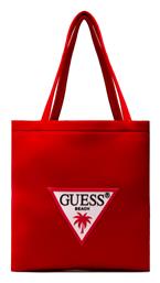 Υφασμάτινη Τσάντα Θαλάσσης Κόκκινη Guess