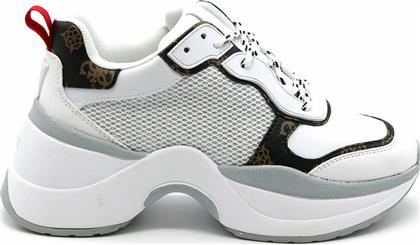 Guess Jennea Γυναικεία Chunky Sneakers Λευκά από το Plus4u