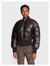 Κοντό Γυναικείο Bomber Jacket Μαύρο Guess