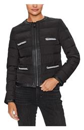 Κοντό Γυναικείο Puffer Μπουφάν Μαύρο Guess