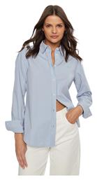 Μακρυμάνικο Γυναικείο Τζιν Πουκάμισο Blue Guess