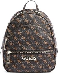Guess Manhattan Backpack Γυναικεία Τσάντα Πλάτης σε Καφέ χρώμα από το Modivo