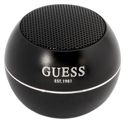 Mini Ηχείο Bluetooth 3W με Διάρκεια Μπαταρίας έως 4 ώρες Μαύρο Guess